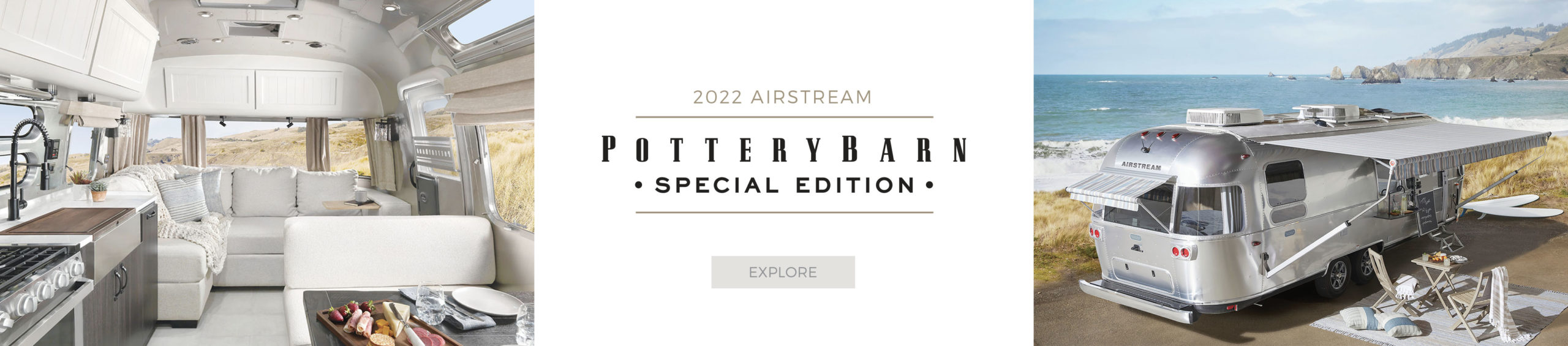 Pottery Barn homepage slider