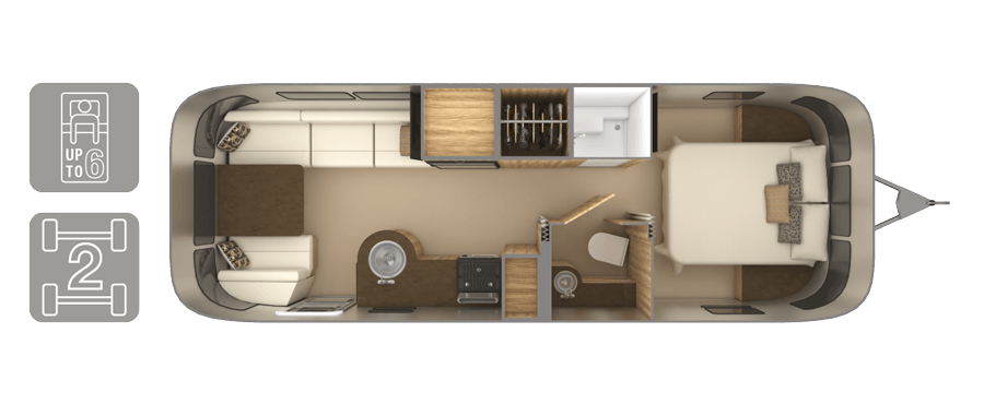 Airstream Flying Cloud For 19 Diffe Floorplans To Suit