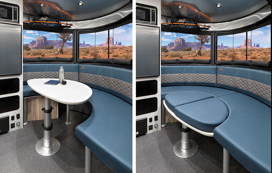 2021 Basecamp 20 dinette