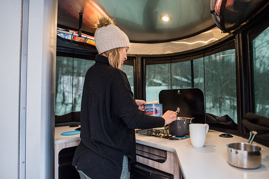Basecamp 16 galley