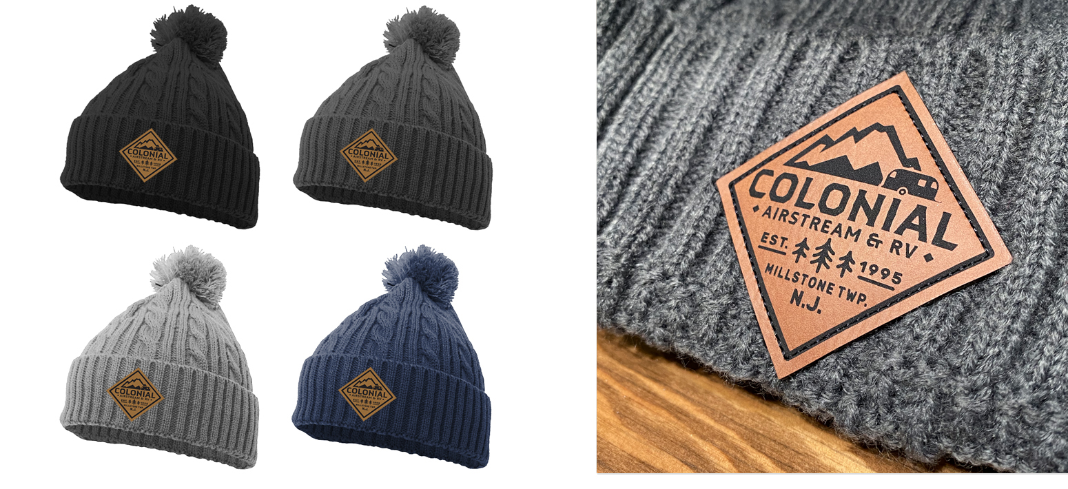 cable knit beanie
