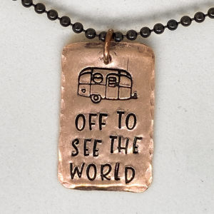 Off to see the World Necklace
