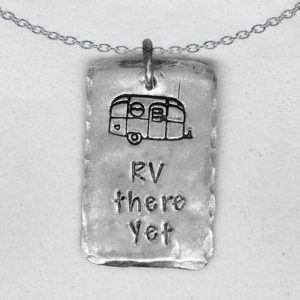 RV There Yet Necklace Silver