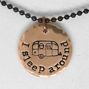 I Sleep Around Necklace